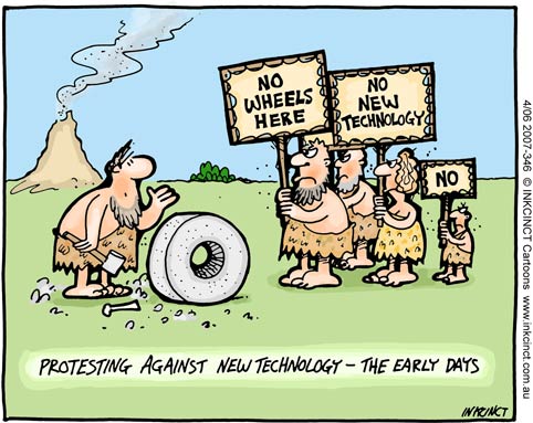 technology on ... of the North: Protesting Against New Technology - the Early Days