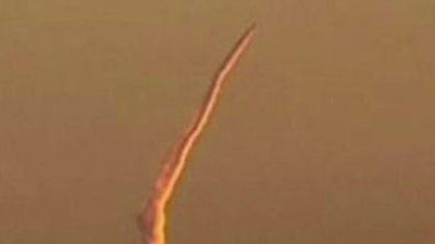 KCBS, via FOXNews: unexplained missile off California coast, November 8, 2010