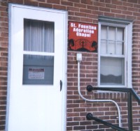 Entrance to the St. Faustina Adoration Chapel in Sauk Centre
