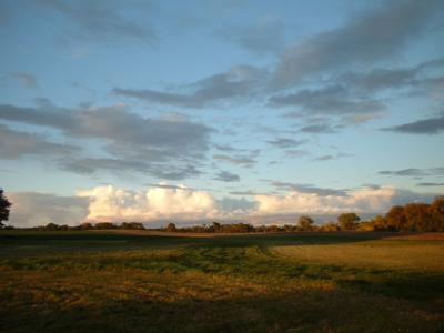 Autumn sunset