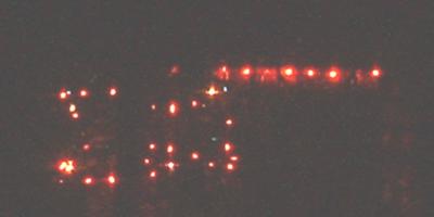 Christmas lights in Sauk Centre