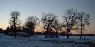 Sunset at Sauk Lake