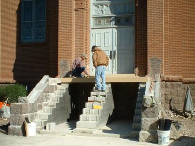 One step closer to completion at St. Paul's.