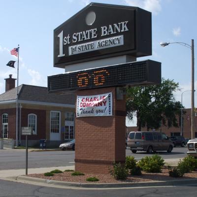 Charlie Company - Thank you!: the other Sauk Centre, Minnesota, bank