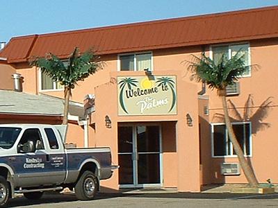 The Palms motel in Sauk Centre, Minnesota