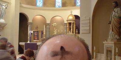 Ash Wednesday in Sauk Centre, Minnesota