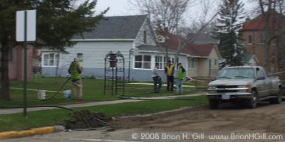 Rain or shine - this project has a schedule