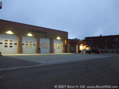 Emergency lighting for Sauk Centre's emergency serivices.