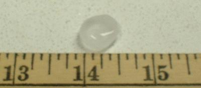 Crystal pumpernickel from the sky: half-inch-wide hail.