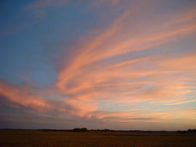 A beautiful sunset in Minnesota