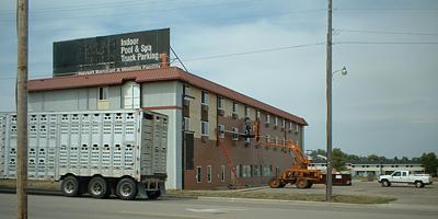 motel renovation, Sauk Centre