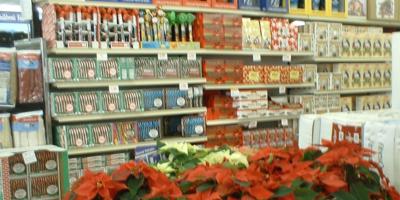 Poinsettias and more holiday decorations for sale