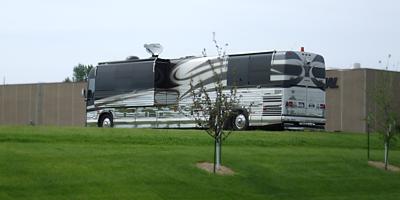 Roughing it in the 21st century. Sauk Centre, Minnesota