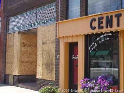 Construction: This will have a historic look, with new materials. Sauk Centre, Minnesota