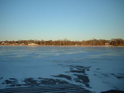 Downtown boat landing in Sauk Centre