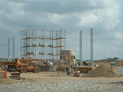 Sauk Centre Wal-Mart supercenter construction