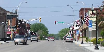 Memorial Day traffic, Sauk Centre