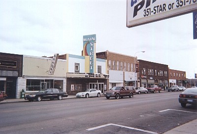 Sauk Centre's Art Deco Main Street Theatre