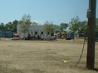 Stearns County Fair midway noon break
