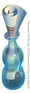 this is a bottle with a message