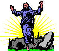 He has been raised from the dead